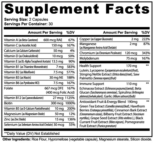 Goiteia Complete Multivitamin 60 caps - Tekeno