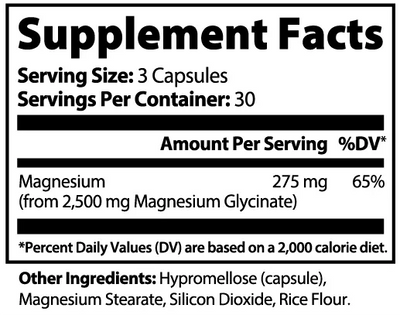 Goiteia Magnesium Glycinate 90 caps - Tekeno