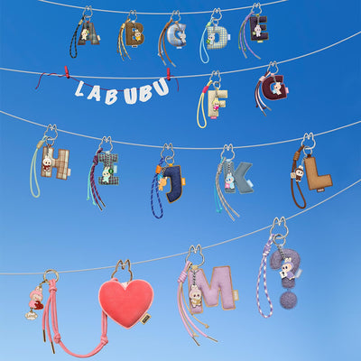 [ESCOLHA A SUA OPÇÃO DE LETRAS!] [EM ESTOQUE] POPMART Pin for Love Series- Letra PINGENTE Caixa Surpresa