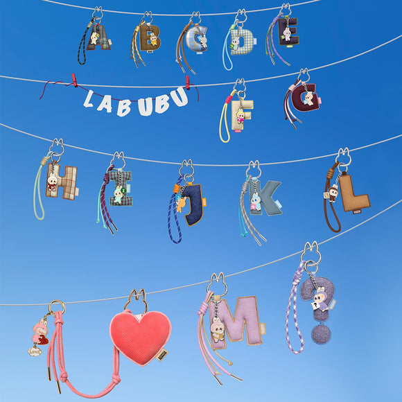 [ESCOLHA A SUA OPÇÃO DE LETRAS!] [EM ESTOQUE] POPMART Pin for Love Series- Letra PINGENTE Caixa Surpresa