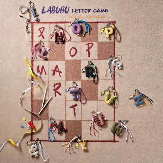 [ESCOLHA A SUA OPÇÃO DE LETRAS!] [EM ESTOQUE] POPMART Pin for Love Series- Letra PINGENTE Caixa Surpresa