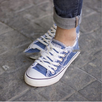 Zapatillas Canvas Desgastadas Estilo Urbano - Image 17