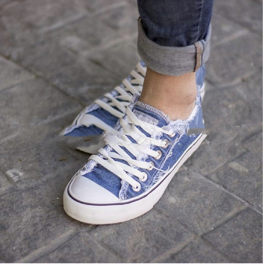 Zapatillas Canvas Desgastadas Estilo Urbano - Image 17