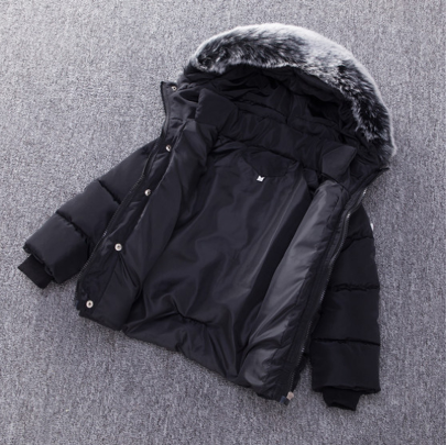 Chaqueta de Algodón Grueso para Niños - Image 3