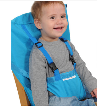Silla Portátil de Alimentación para Bebé con Arnés de Seguridad - Image 2