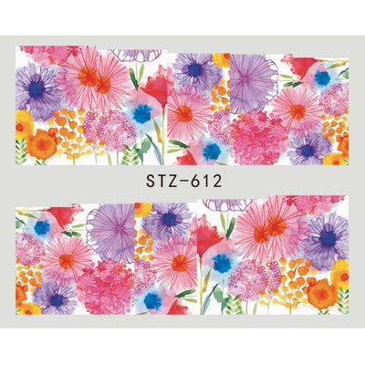Calcomanías de Uñas Mariposas y Flores - Transfers de Agua para Decoración de Manicura - Image 11