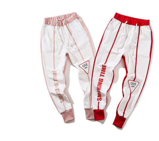 Pantalones Hip-Hop Casual Estilo Urbano con Estampado Moderno - Image 8