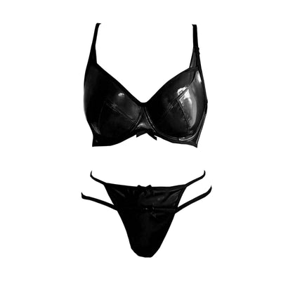 Traje de Baño Espejo de Cuero para Mujer - Image 2