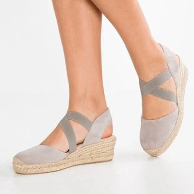 Sandalias Tipo Baotou con Cuña Mediana para Estudiantes - Image 6