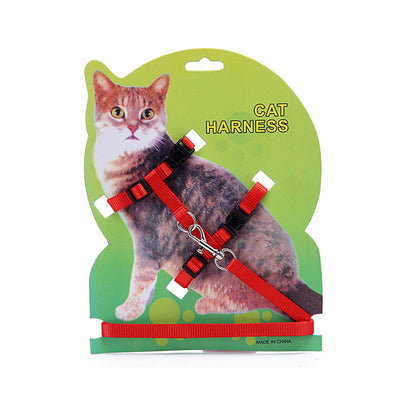 Arnés de Gato en Forma de I - Color Sólido para Pecho y Espalda - Image 12