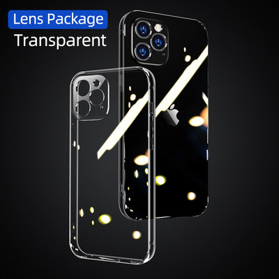 Funda Espejo Transparente Antigolpes con Cristal Templado