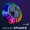 Parlante Portátil Bluetooth con Luces LED Rítmicas y Subwoofer 72 Colores