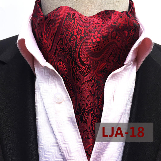 Pañuelo de cuello estilo británico para camisas de vestir