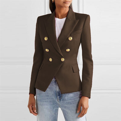 Saco Casual Elegante de Color Sólido - Image 31