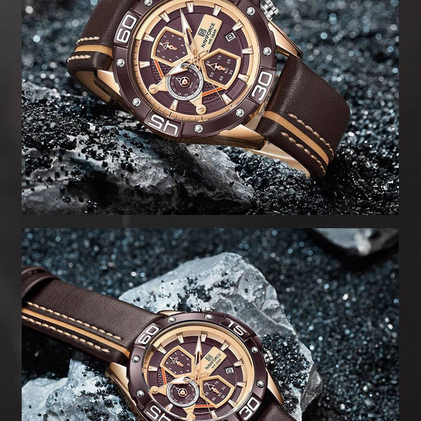 Reloj Deportivo Calavera Tres Ojos Impermeable para Hombre