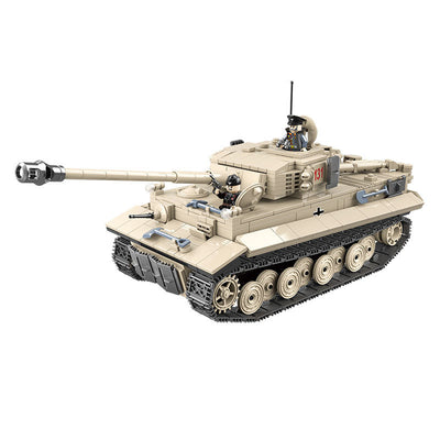 Tanque Militar de Bloques de Construcción Compatible con Minifiguras - Image 3