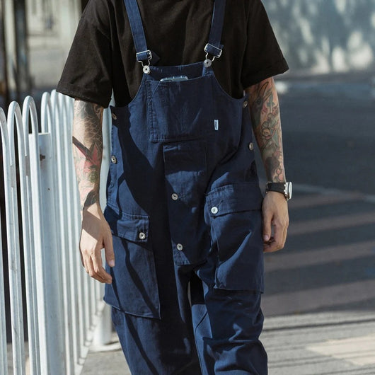 Pantalones de Trabajo con Tirantes para Hombre - Uniformes Profesionales Cómodos - Image 4