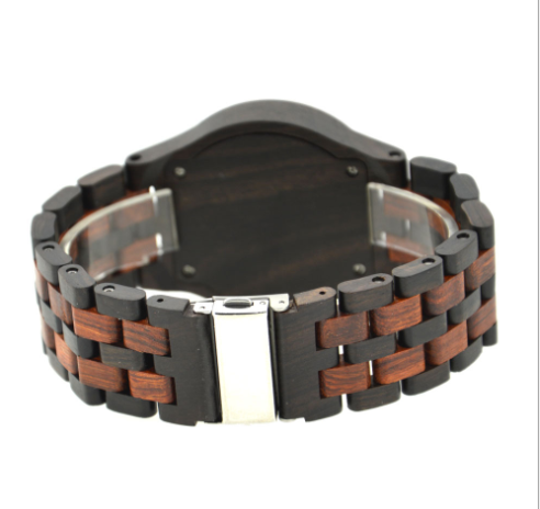 Reloj de Madera BEWELL - Elegancia Natural - Image 3
