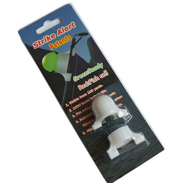 Alarma de Pesca LED 2 en 1 - Clip Luminoso para Caña con Sensor de Picada