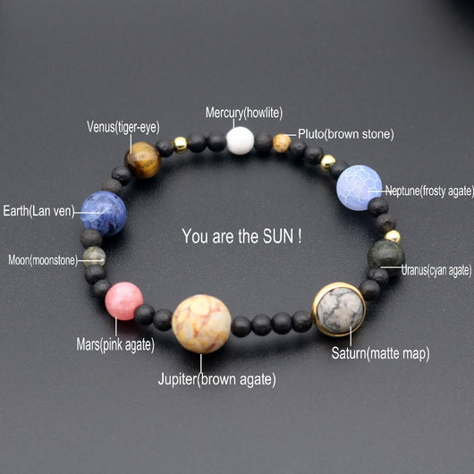 Pulsera de Cuentas con los Nueve Planetas del Sistema Solar - Image 5