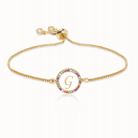 Pulsera Deslizable con Abecedario - Image 8