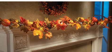 Decoración Colgante de Ratán Calabaza y Hoja de Arce para Ventanas y Espacios