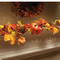 Decoración Colgante de Ratán Calabaza y Hoja de Arce para Ventanas y Espacios