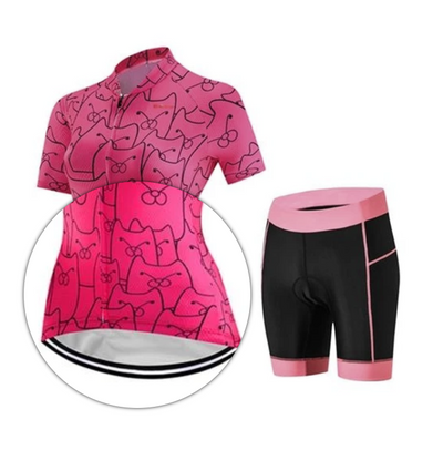 Kit de Ciclismo CatPink - Conjunto Completo para Pedalistas - Image 4