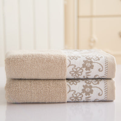 Toalla Jacquard de Algodón 32 Hilos con Diseño Floral Glicina - Image 5