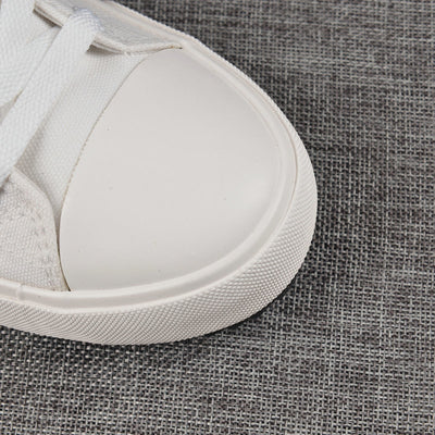 Zapatos de lona para estudiantes con cierre de velcro - Image 4
