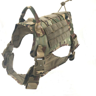 Chaleco Táctico para Perros Camuflado de Calidad Militar - Image 7