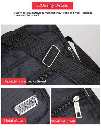 Bolso Bandolera Impermeable de Gran Capacidad con Múltiples Compartimentos - Image 17