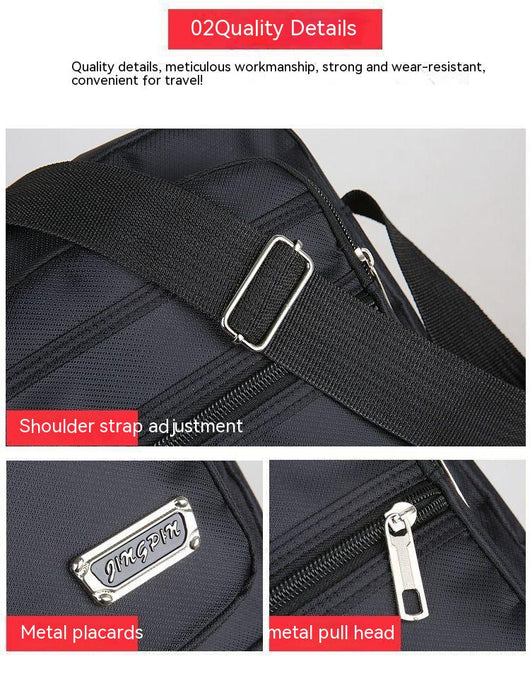 Bolso Bandolera Impermeable de Gran Capacidad con Múltiples Compartimentos - Image 17