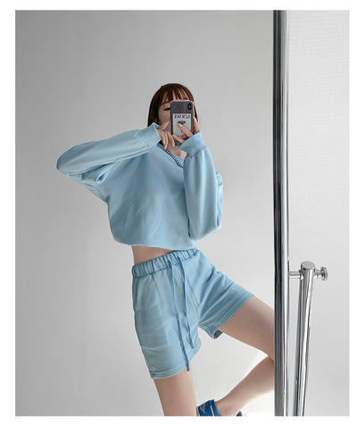 Conjunto Deportivo Casual Mujer Manga Larga Cuello Redondo Primavera Otoño - Image 17