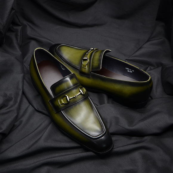 Zapatos de Cuero Genuino para Hombre - Estilo Business Casual Verano