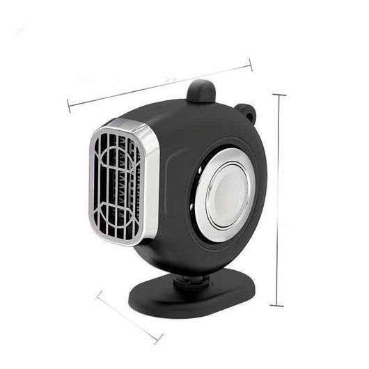 Desempañador y Calefactor Dual para Auto - Ventilador Silencioso Elimina Vaho - Image 4
