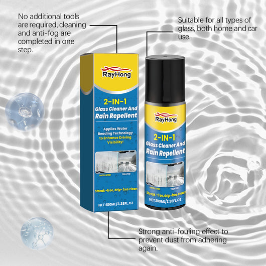 Limpiador Antiempañante Dual para Cristales del Auto - Image 4