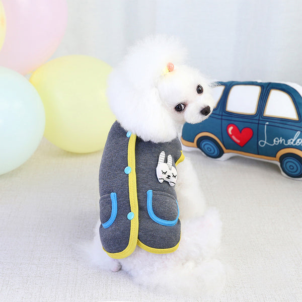 Suéter Cardigan para Conejo Mascota - Image 12