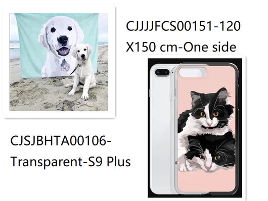Juego de Manta y Funda de Teléfono Franela Personalizados - Image 8