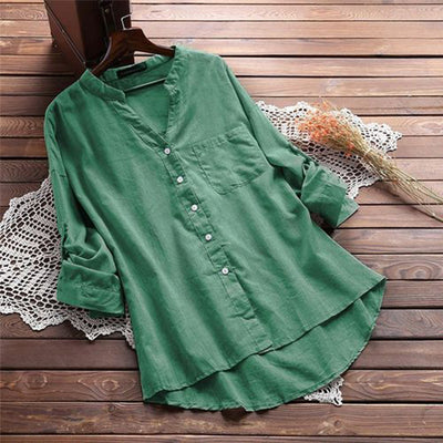 Blusa de moda con manga larga para mujer - Image 18