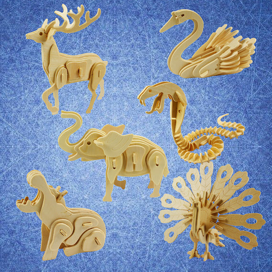 Rompecabezas 3D de Madera - Puzzle Tridimensional