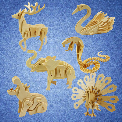 Rompecabezas 3D de Madera - Puzzle Tridimensional