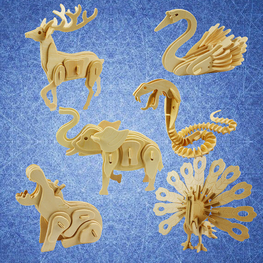 Rompecabezas 3D de Madera - Puzzle Tridimensional
