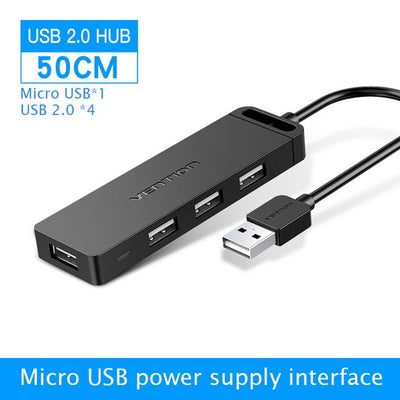 Divisor USB 3.0 Extensor Múltiple - 1 a 4 Puertos - Image 7