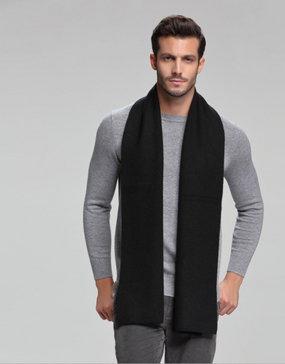 Bufanda de Cachemira para Hombre Otoño Invierno - Doble Faz Ejecutiva - Image 5