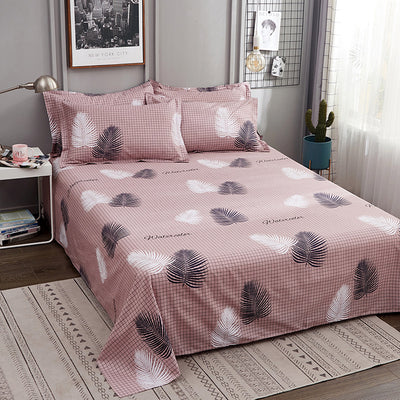 Juego de Sábanas de Algodón Doble para Dormitorio Estudiantil - Image 29