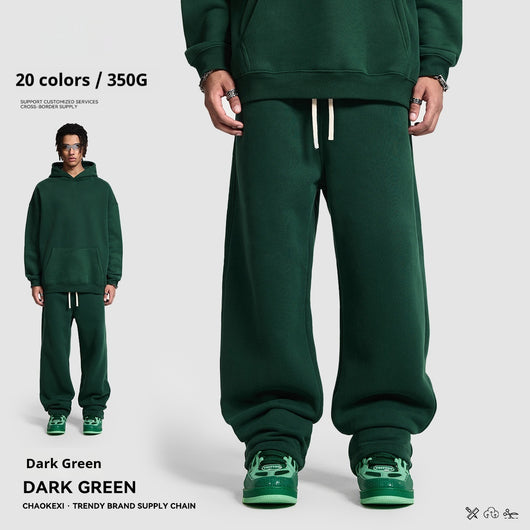 Pantalones Deportivos Holgados para Hombre - Diseño Liso y Cómodo - Image 13