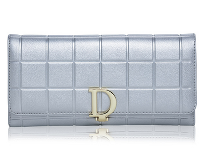 Cartera Larga de Cuadros para Mujer - Clutch de Alta Calidad - Image 11