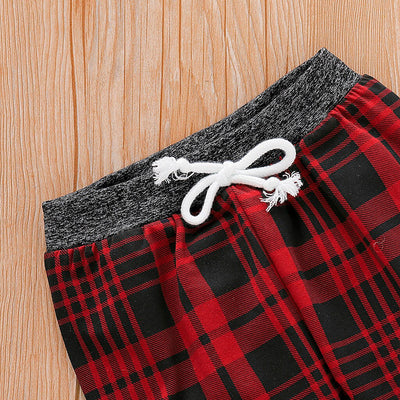 Conjunto de Suéter a Cuadros Manga Larga para Bebé - Image 5