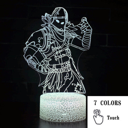 Lámpara Proyectora LED Fortnite Battle Royale - Luz Nocturna Táctica Scar RPG - Image 20